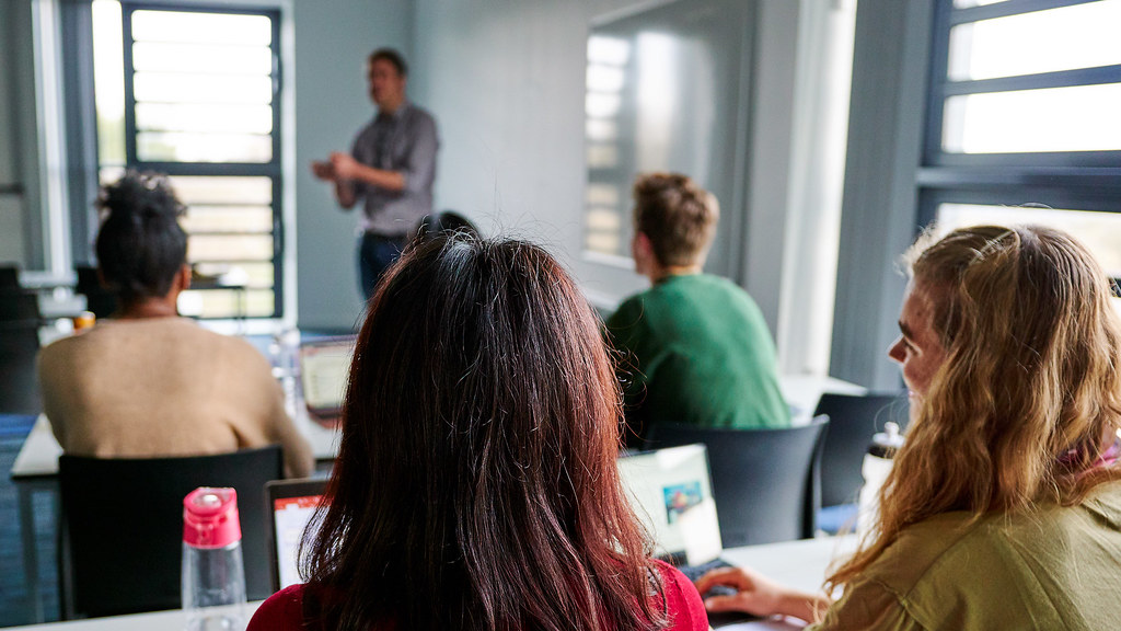 Students in a seminar