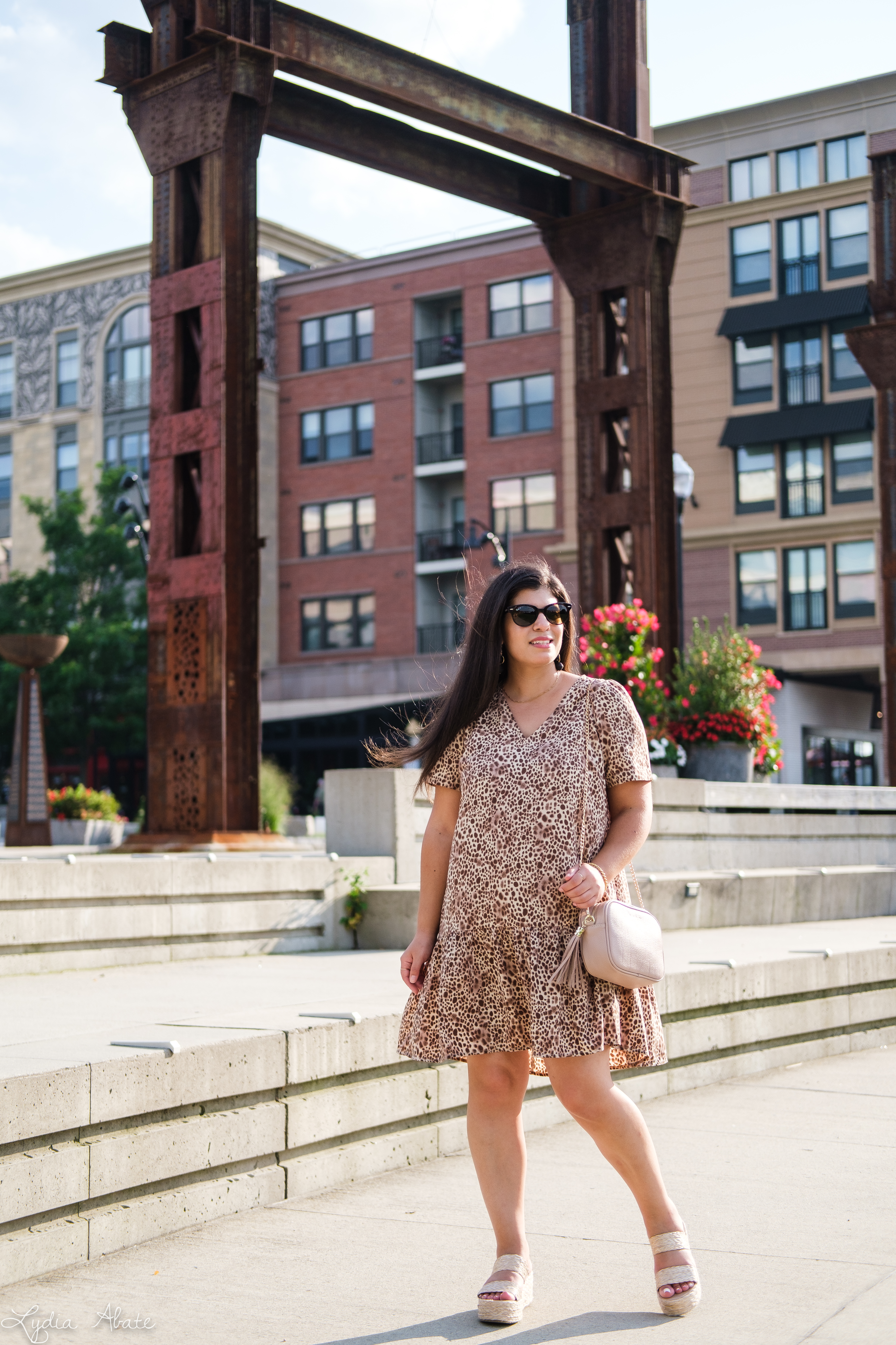 leopard swing dress, raffia wedges, luken and co camera bag-2.jpg