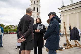Sviatlana Tsikhanouskaya at the event dedicated to Day of Solidarity with Political Prisoners (18.05.2025)